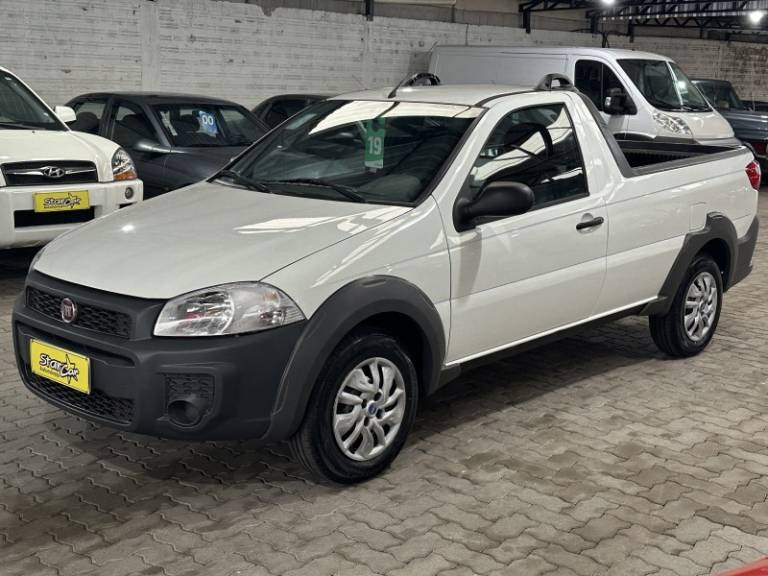 FIAT - STRADA - 2018/2019 - Branca - R$ 52.900,00