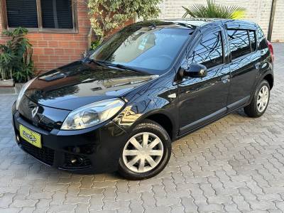 RENAULT - SANDERO - 2012/2012 - Preta - R$ 32.900,00