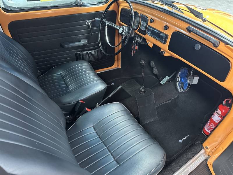 VOLKSWAGEN - FUSCA - 1972/1972 - Laranja - R$ 45.000,00
